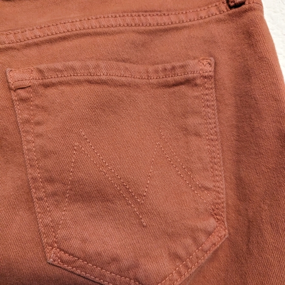 Mother The Looker Ankle Fray Jeans in Coconut Shell Gettin' in Size 28 EUC - Picture 6 of 12